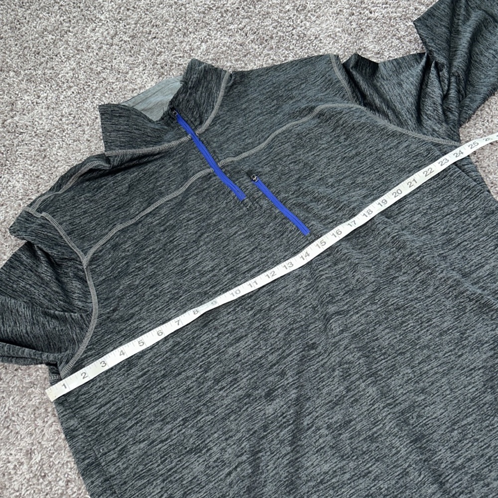G. H. bass explorer gray pullover sweatshirt super soft dry fit long sleeve XL - Picture 4 of 8